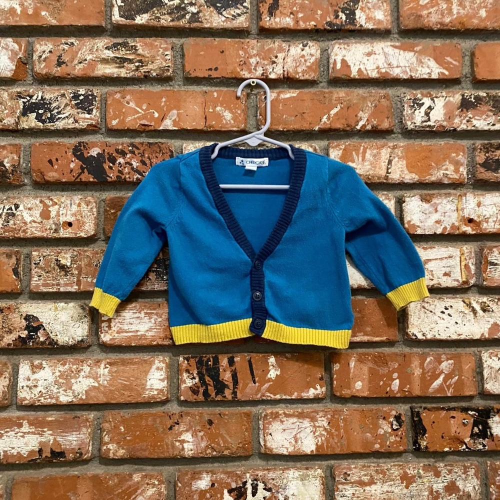 Baby Sweater by Cherokee. Size 9m. Gently Used.